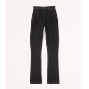 The Skinny High Rise Split Hem Jeans